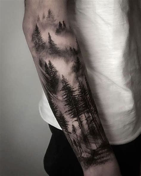 tatuaggio foresta braccio|25 ottime idee su tatuaggio tema foresta